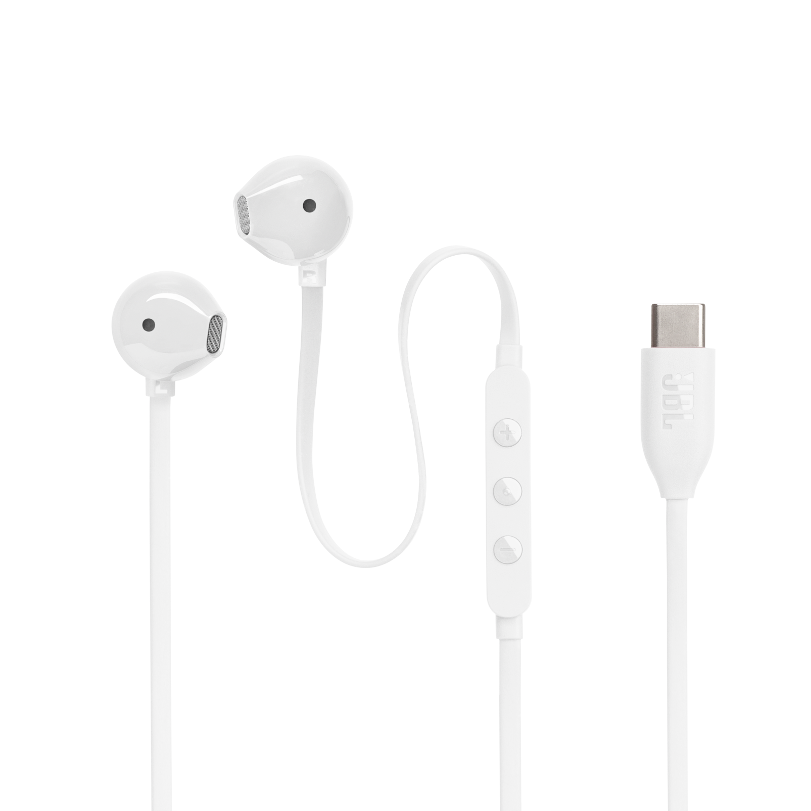 JBL Tune 305C Wired USB-C Earbuds White product image