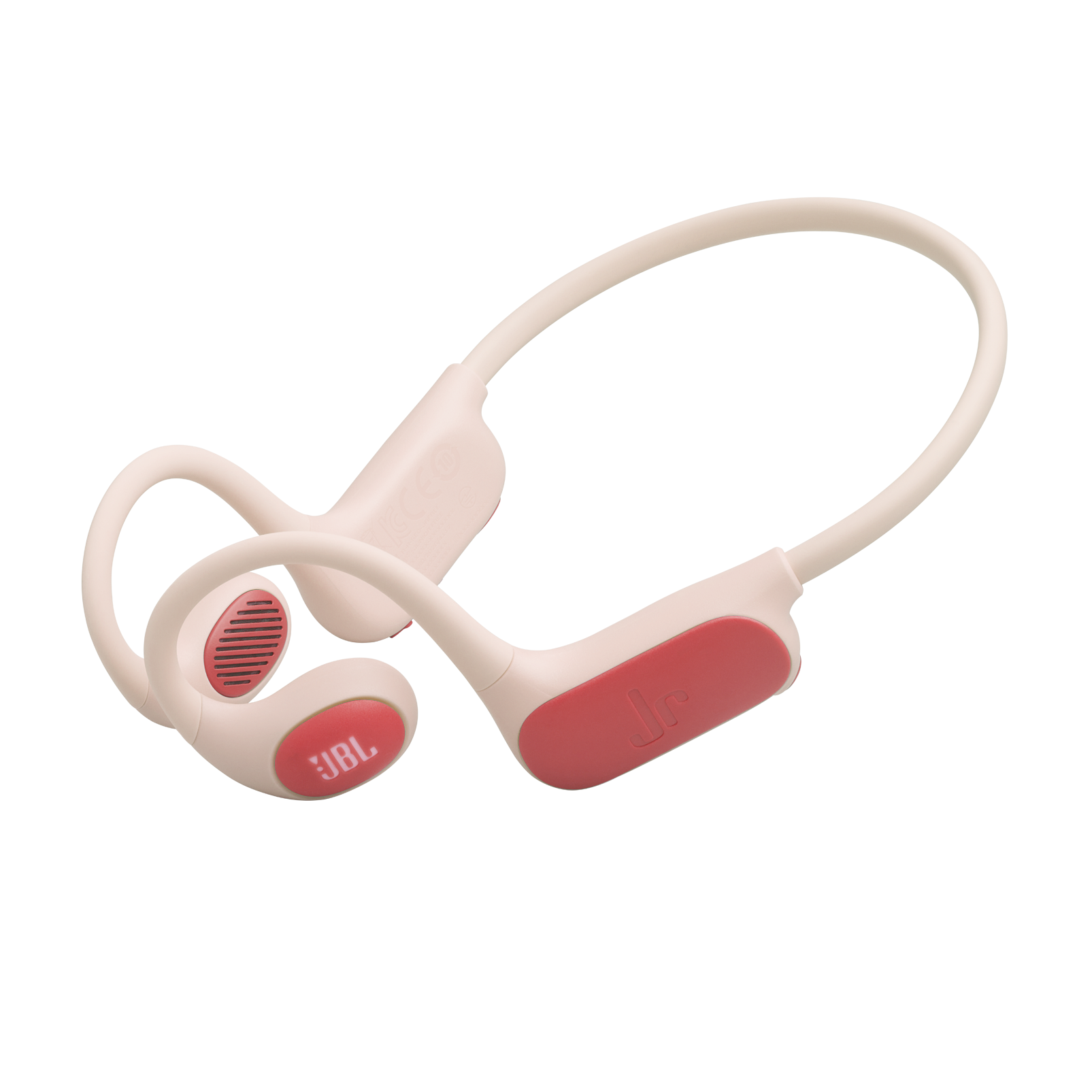 JBL Junior Free Kids Wireless Open-Ear Headphones Peach product image