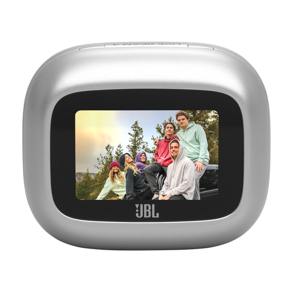 JBL Live Beam 4 True Wireless Noise-Cancelling Earbuds Silver product image