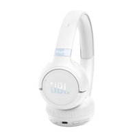 JBL Tune 680NC Wireless On-Ear Noise-Cancelling Headphones White product image