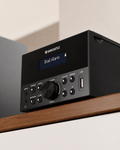 Oakcastle DAB150 DAB/FM Radio Hi-Fi System, Black - official product image