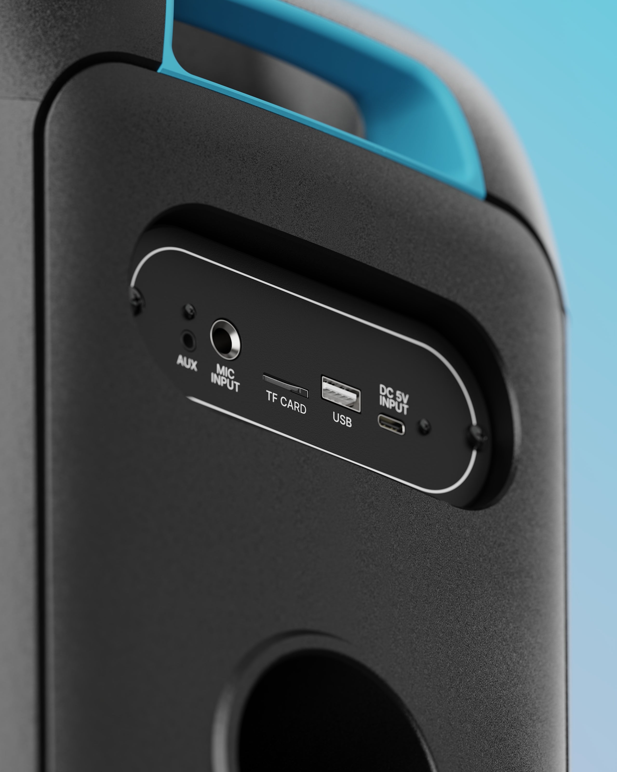 Majority Pulse P1 Portable Party Speaker, Black - official product image