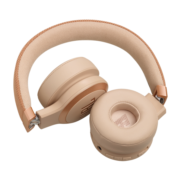 JBL Live 670NC On-Ear Noise-Cancelling Headphones – Sandstone | JBLLIVE670NCSAT