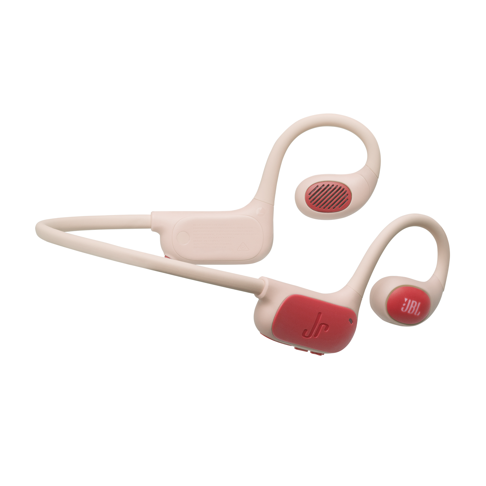 JBL Junior Free Kids Wireless Open-Ear Headphones Peach product image