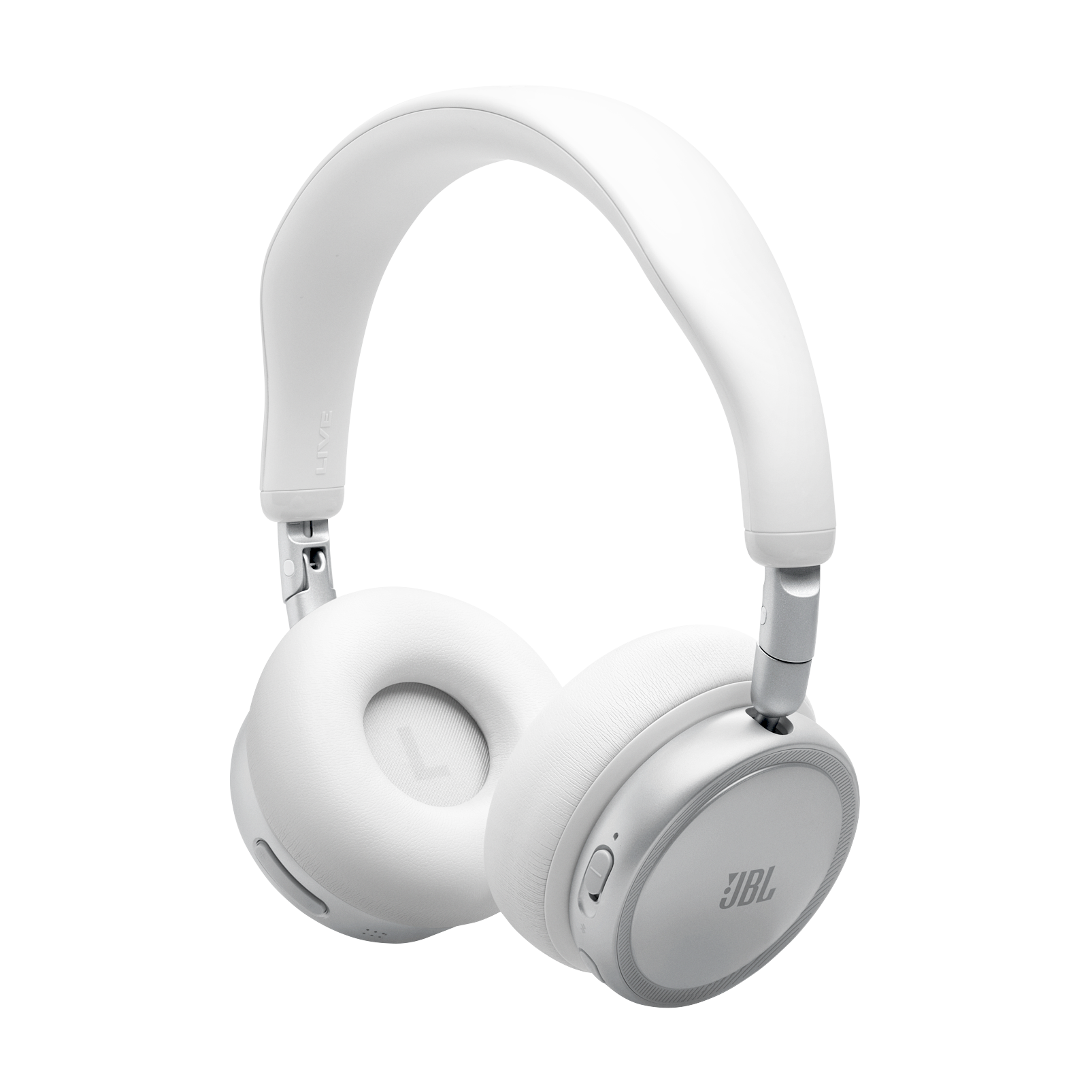 JBL Live 680NC Wireless On-Ear Noise-Cancelling Headphones White product image