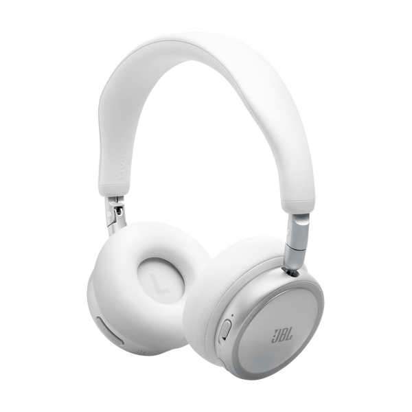 JBL Live 680NC Wireless On-Ear Noise-Cancelling Headphones White product image