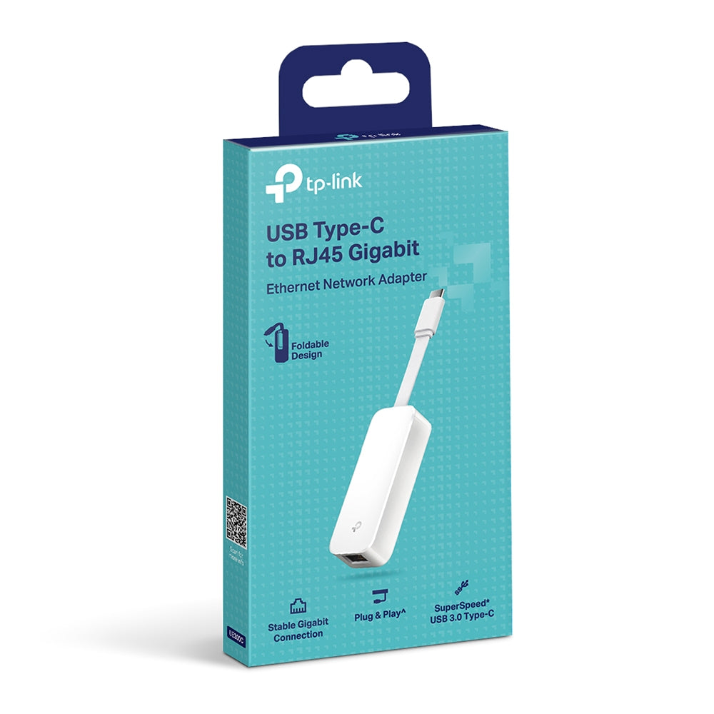 TP-Link UE300C USB 3.0 Type-C to Gigabit Ethernet Network Adapter — packaging
