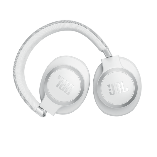 JBL Live 770NC Over-Ear Noise-Cancelling Headphones – White – view 3