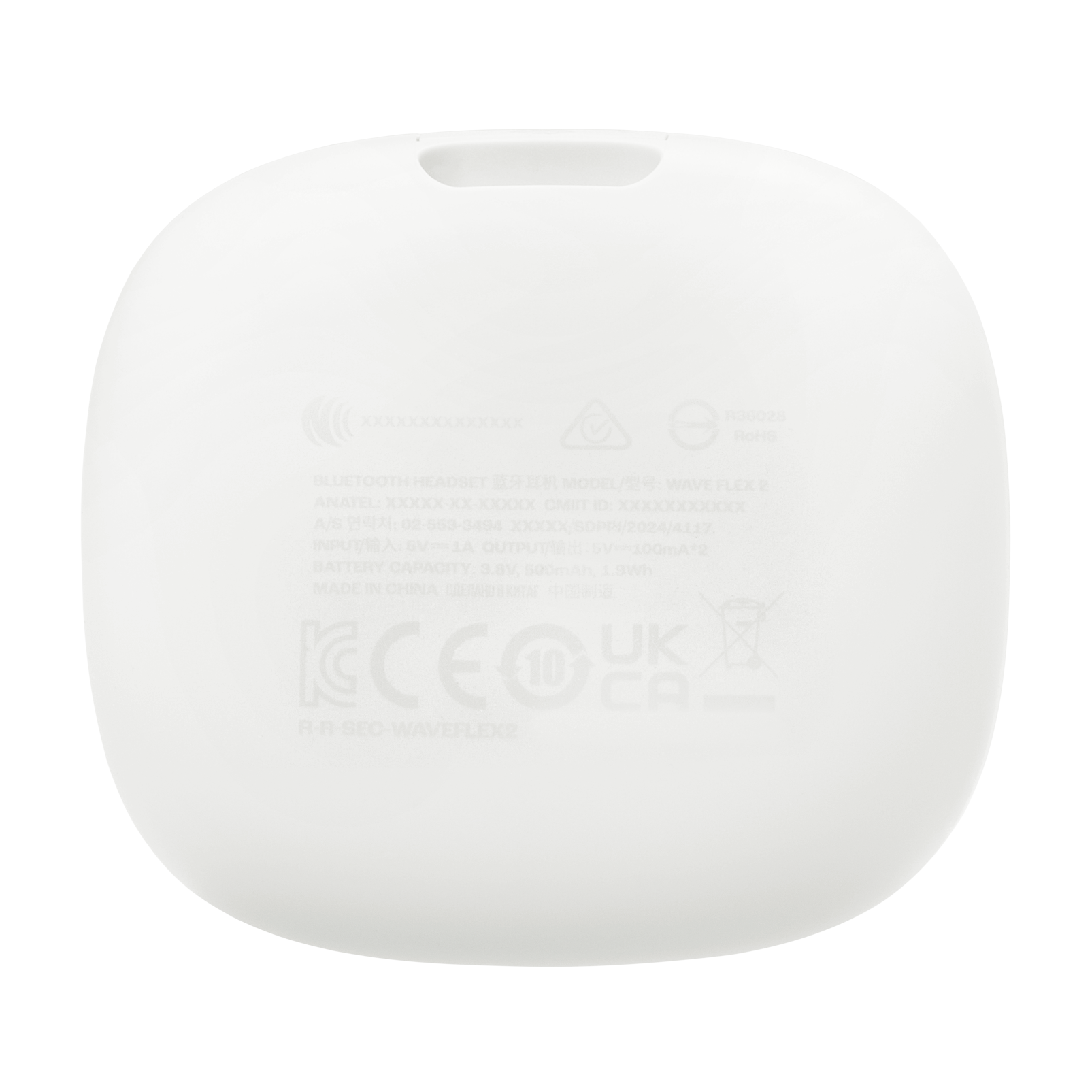 JBL Wave Flex 2 True Wireless Earbuds White product image