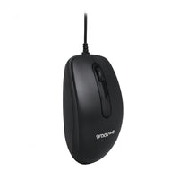 Groov-e Wired Mouse Black - official product image