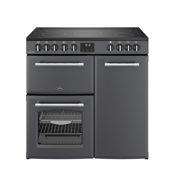 Belling Farmhouse 90 cm Electric Ceramic Range Cooker | FH90EANT