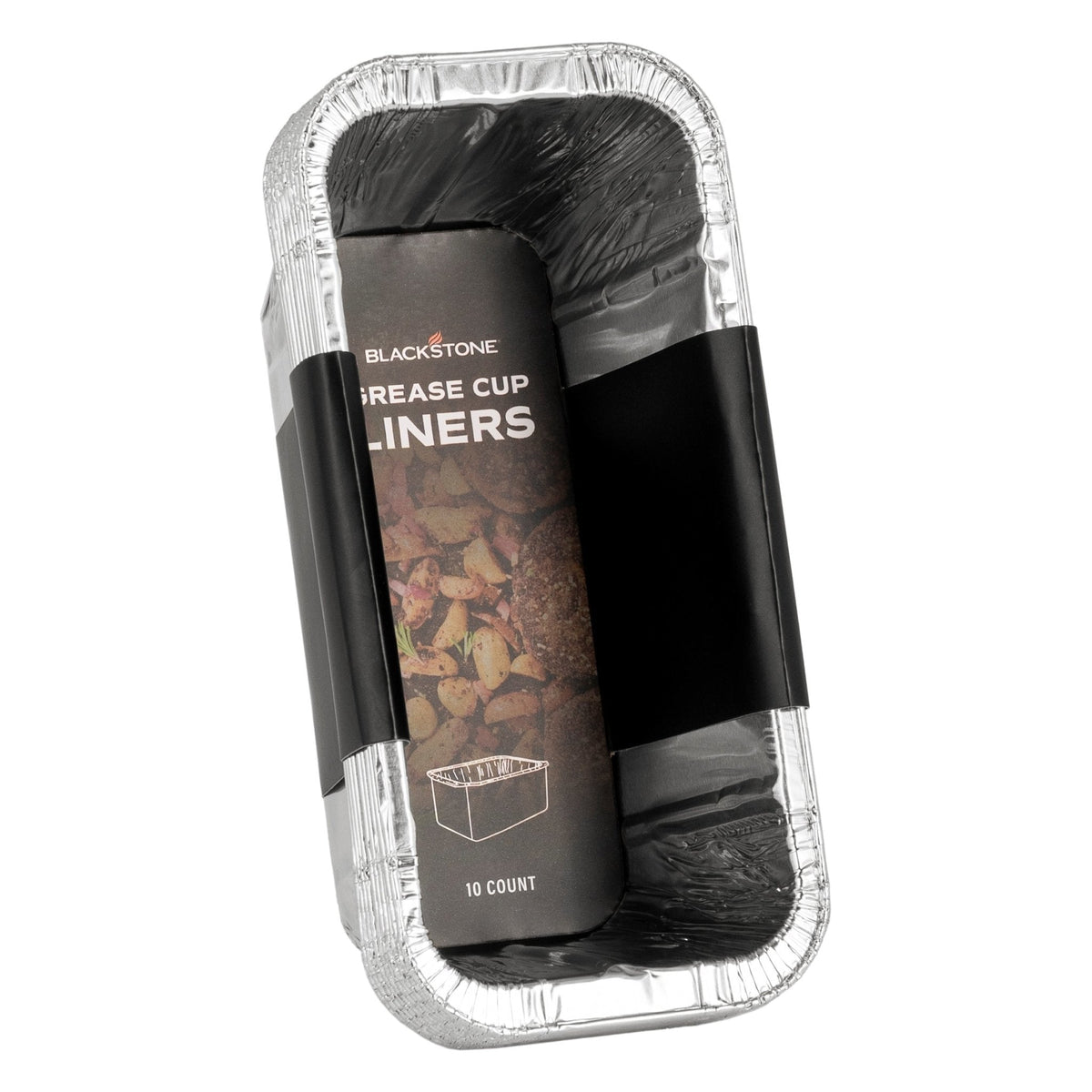 Blackstone Rear Grease Cup Liners, 10 Pack - liners in packaging