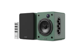 Majority D50X Powered Bookshelf Speakers, Green | B-1000003127