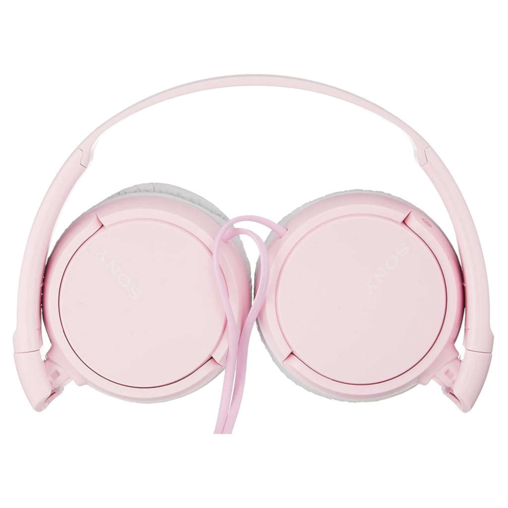 Sony MDR-ZX110 Wired On-Ear Headphones - Pink - hero view