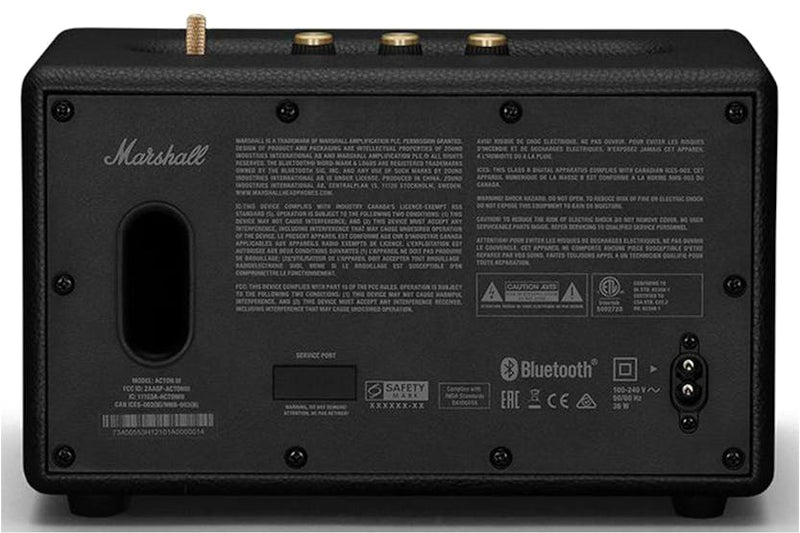 Marshall Acton III Black Bluetooth Speaker | 1006006