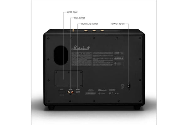 Marshall Woburn III Black - Superior Bluetooth Speaker | 1006018