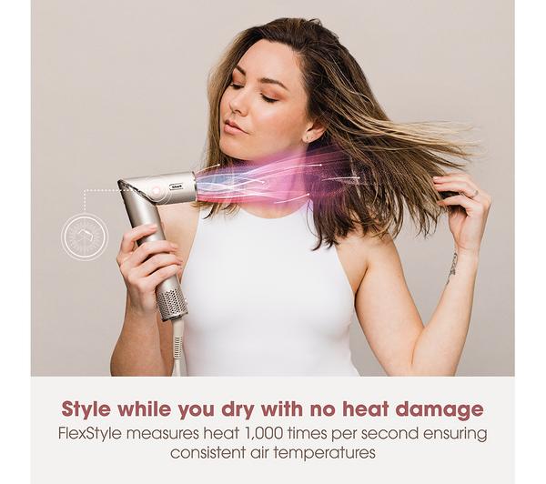 Shark FlexStyle 4-in-1 Air Styler & Hair Dryer for Straight & Wavy Hair | HD430SLUK