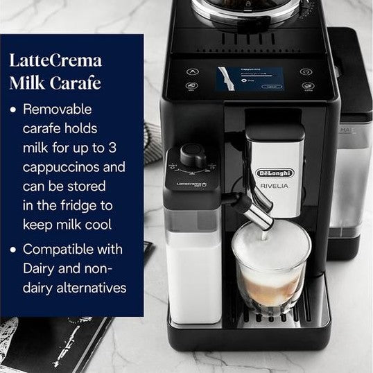 De’Longhi Rivelia Bean-to-Cup Coffee Machine – view 4
