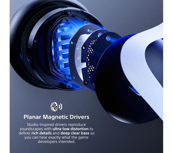 Sony Pulse Elite Wireless Gaming Headset for PlayStation 5 – White