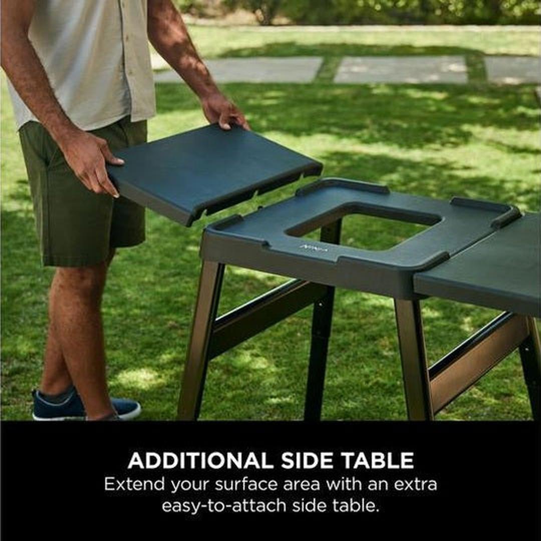 Ninja Woodfire Universal Stand & Side Table | 4718J800EUUK Ninja Grill Accessories Euronics Ireland