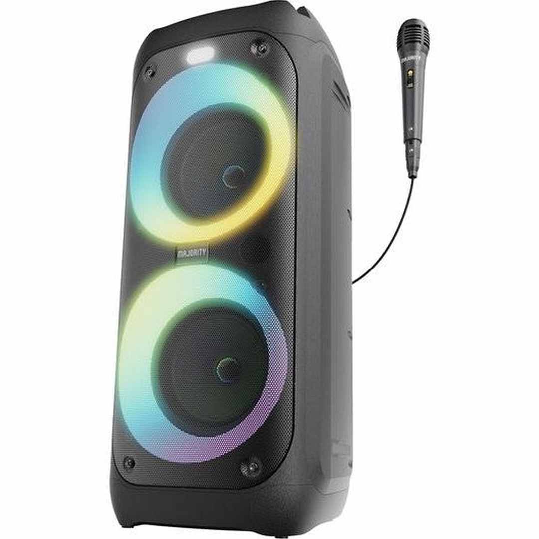 Majority P300 Bluetooth Megasound Party Speaker - Black Majority Speaker Euronics Ireland