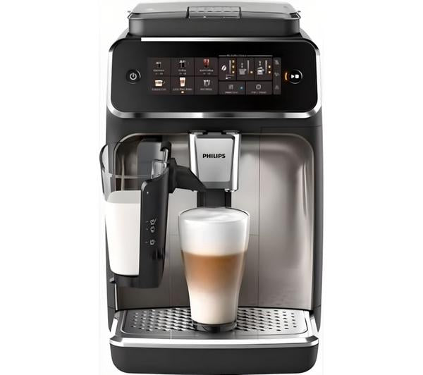 Philips Series 3300 LatteGo Fully Automatic Espresso Machine - Black Chrome | EP3347/90