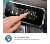 Philips Series 3300 LatteGo Fully Automatic Espresso Machine - Black Chrome | EP3347/90