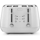De’Longhi Eclettica 4-Slot Toaster – White | CTY4003.W