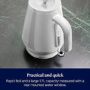 De’Longhi Eclettica Kettle –  White | KBY3001.W
