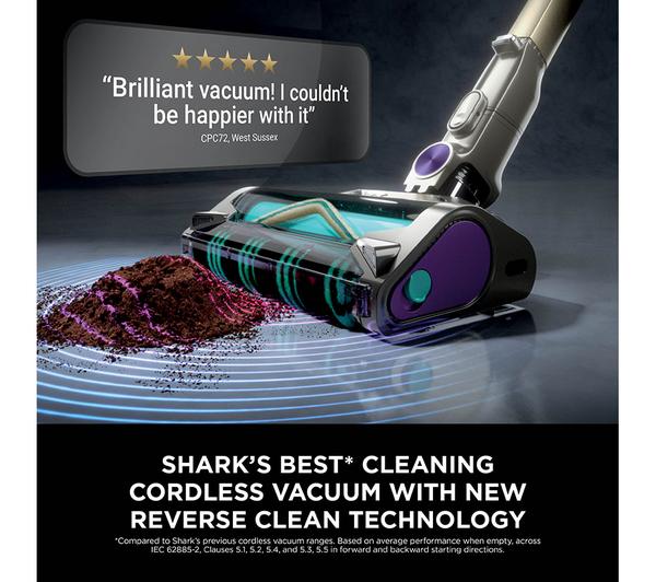 Shark PowerDetect Clean & Empty Cordless Pet Vacuum Cleaner – Anti Hair Wrap | IP3251UKT