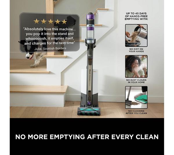 Shark PowerDetect Clean & Empty Cordless Pet Vacuum Cleaner – Anti Hair Wrap | IP3251UKT