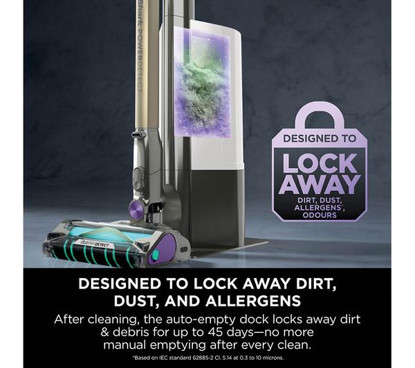 Shark PowerDetect Clean & Empty Cordless Pet Vacuum Cleaner – Anti Hair Wrap | IP3251UKT