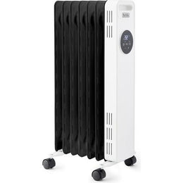 BLACK+DECKER Oil-Filled Radiator White 1500W | BXRA43011GB