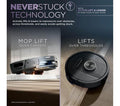 Shark PowerDetect NeverTouch 2-in-1 Robot Vacuum & Mop with Self-Empty & Self-Refill | RV2800YEUK