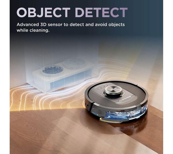 Shark PowerDetect NeverTouch 2-in-1 Robot Vacuum & Mop with Self-Empty & Self-Refill | RV2800YEUK