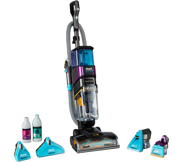 Shark CarpetXpert HairPro Pet Deep Carpet Cleaner with Built-In StainStriker – Grey/Orange