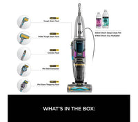 Shark CarpetXpert HairPro Pet Deep Carpet Cleaner with Built-In StainStriker – Grey/Orange | EX300UK