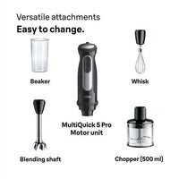 Braun MultiQuick 5 Pro Hand Blender | MQ55236M