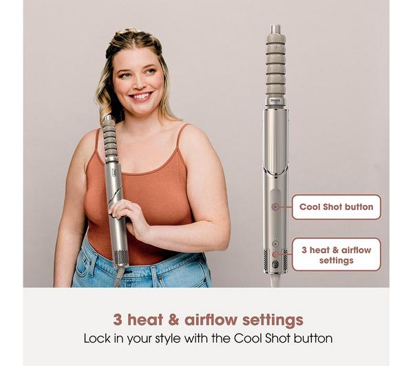 Shark FlexStyle 4-in-1 Air Styler & Hair Dryer – Stone | HD436SLUK