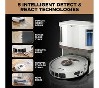Shark PowerDetect NeverTouch Pro 2-in-1 Robot Vacuum & Mop – Self-Empty, Self-Refill, Self-Clean | RV2800ZEUKWH