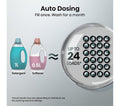 Hisense 5S Series 10.5kg Auto Dosing WiFi Washer Dryer | WD5S1045BB