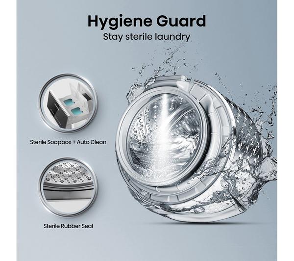 Hisense 5S Series 10.5kg Auto Dosing WiFi Washer Dryer | WD5S1045BB