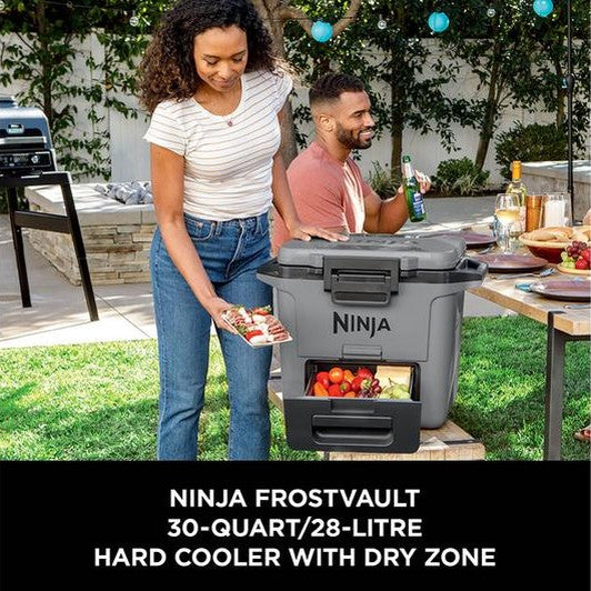 Ninja FrostVault 28 L Hard Cooler with Dry Zone | Slate Grey FB131UKGY
