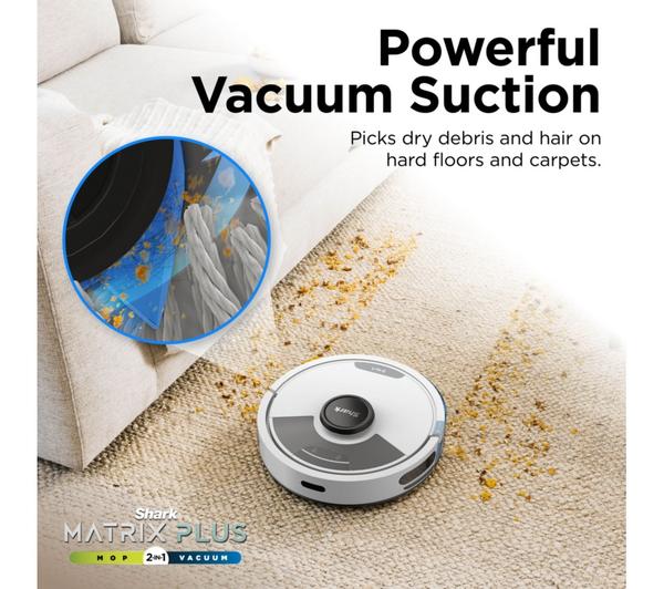 Shark Matrix Plus 2-in-1 Self-Empty Robot Vacuum & Mop | RV2620WAUKWH