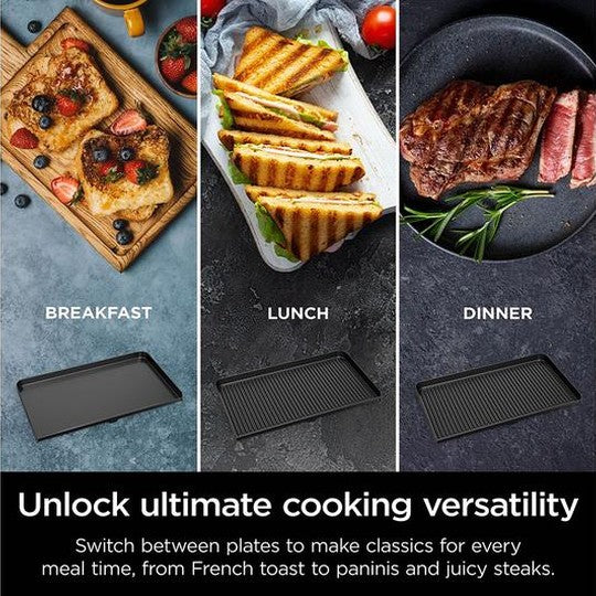 Ninja Sizzle Pro XL Indoor Grill & Flat Plate | GX101UK