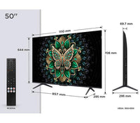 TCL 50" 144Hz Mini LED Google TV | 50C6K