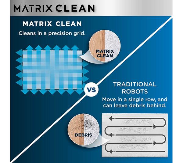 Shark Matrix Plus 2-in-1 Robot Vacuum & Mop – White | RV2620WDUKWH