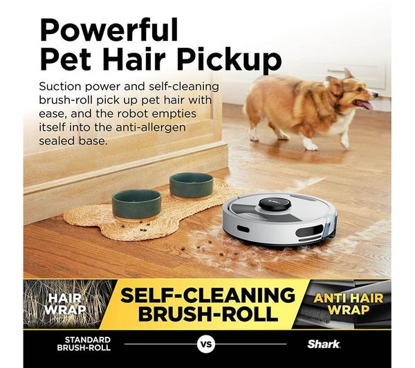 Shark Matrix Plus 2-in-1 Robot Vacuum & Mop – White | RV2620WDUKWH