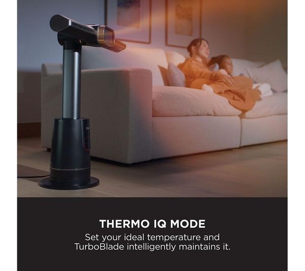 Shark TurboBlade Cool + Heat Bladeless Fan & Heater – Black | TH200UK Shark Air Purifier Euronics Ireland
