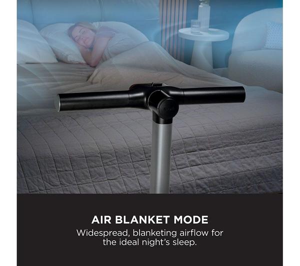 Shark TurboBlade Cool + Heat Bladeless Fan & Heater – Black | TH200UK Shark Air Purifier Euronics Ireland